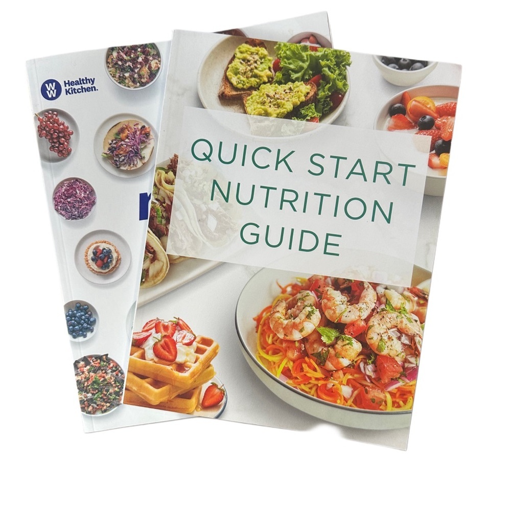 Weight watchers program guide and cookbooks